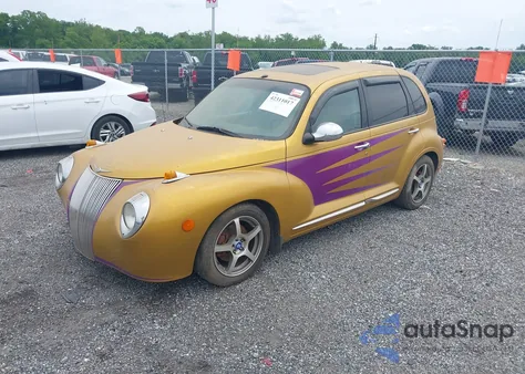 2002 Chrysler Pt Cruiser Limited из США, поврежденный, VIN 3C8FY68B72T324417